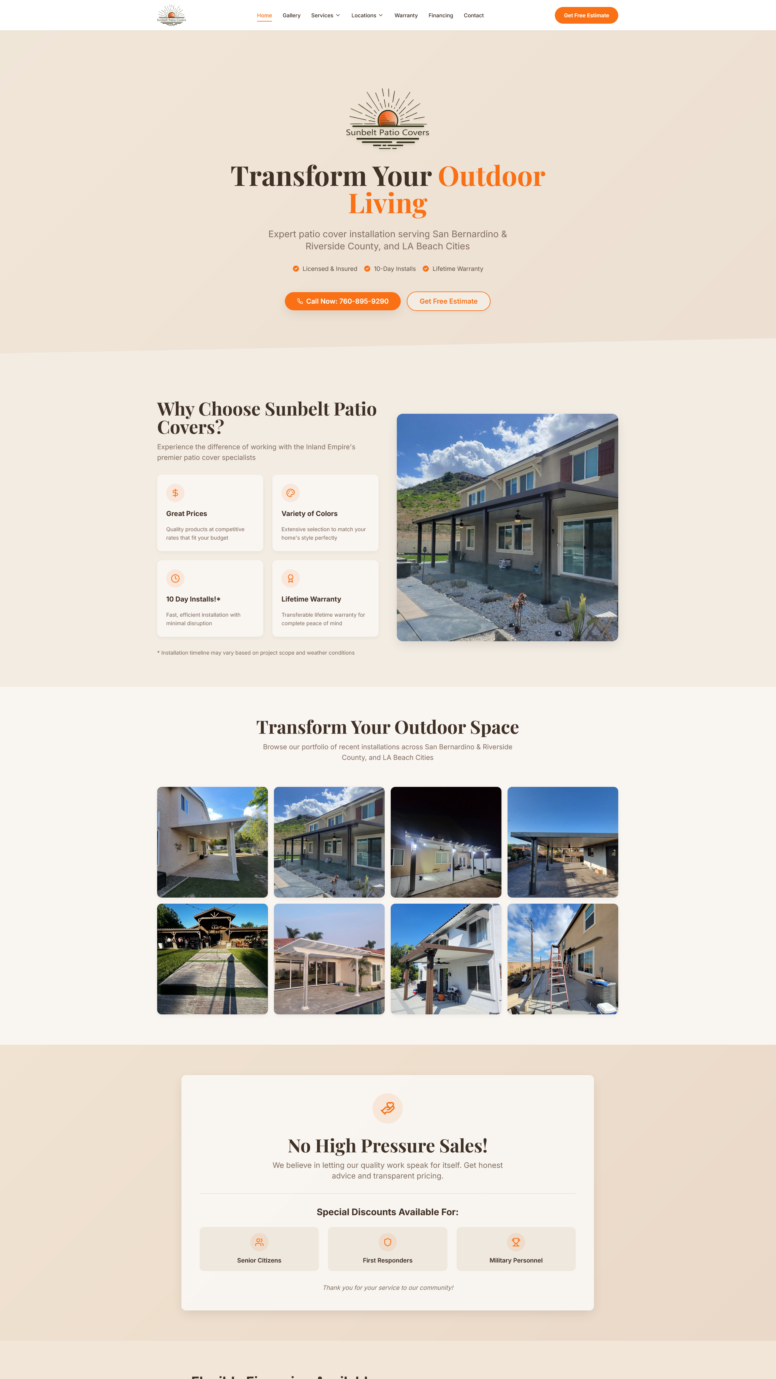 Sunbelt Patio Covers