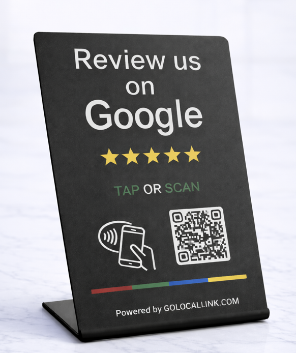 Google Review Stand