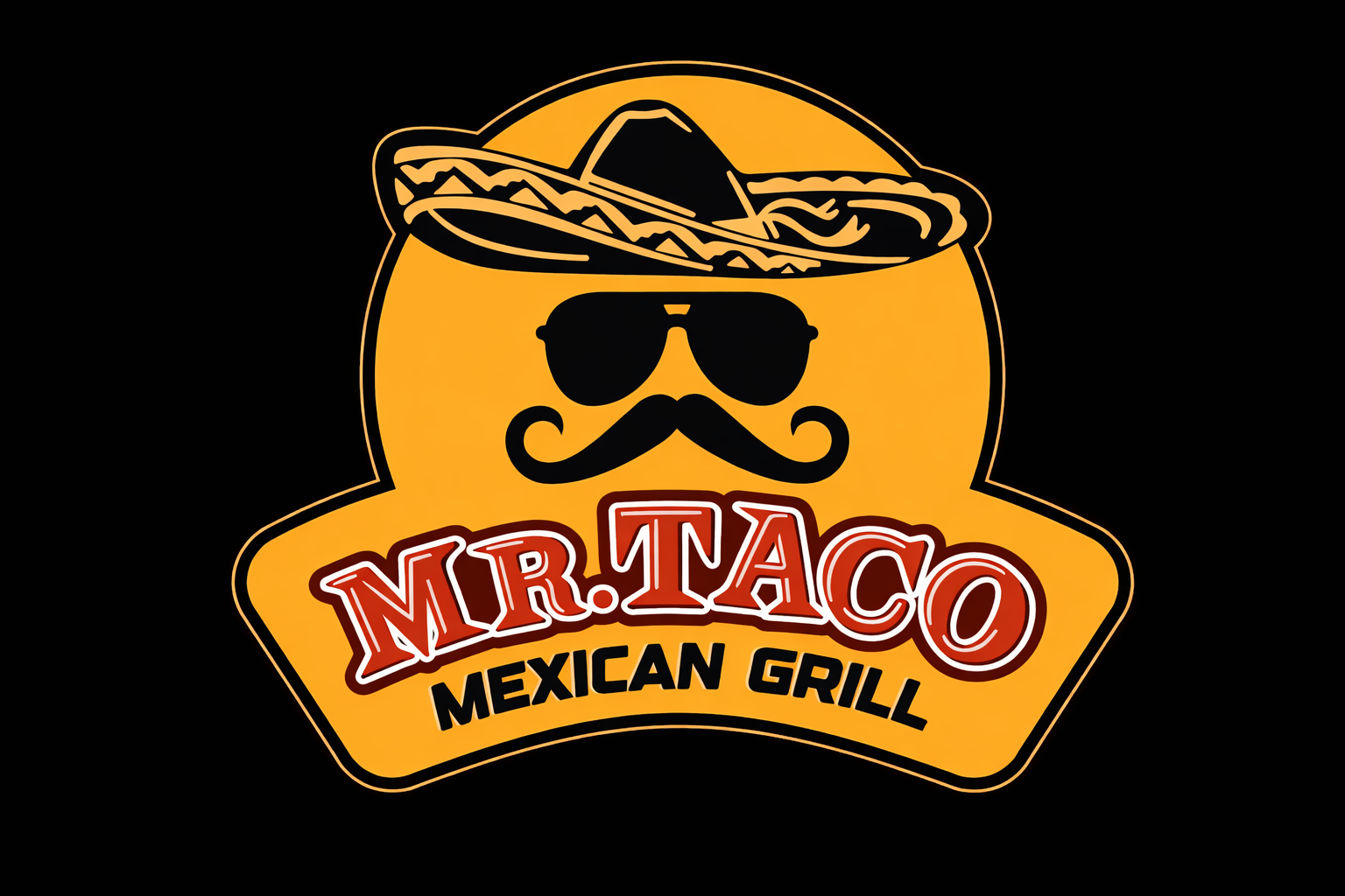 Mr. Taco Logo