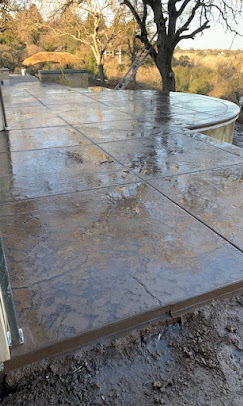Stamped Colored Concrete