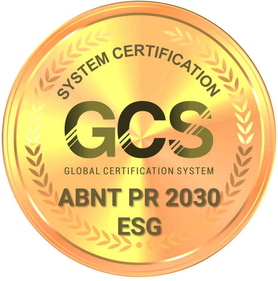 Certificação GCS ABNT PR 2030 ESG Gold