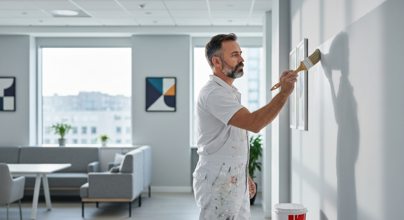 Painting & Decorating services by GCS Facilities Management in West Sussex