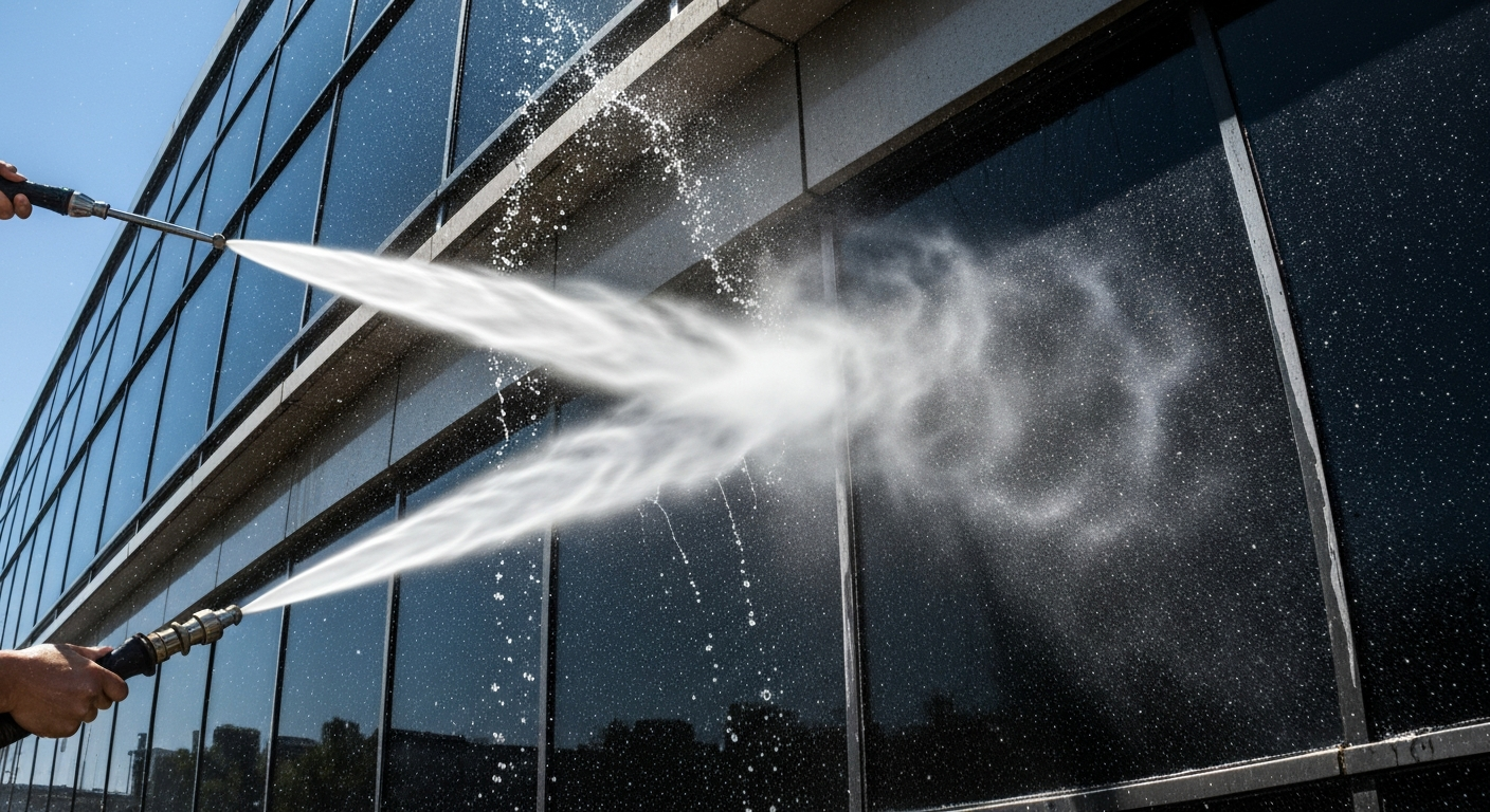 Pressure Washing services by GCS Facilities Management in West Sussex