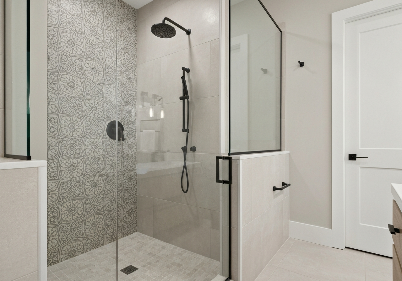 Luxury bathroom remodel in Markham