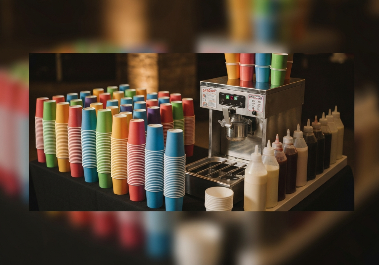 Snow Cone Machine (100 Servings)