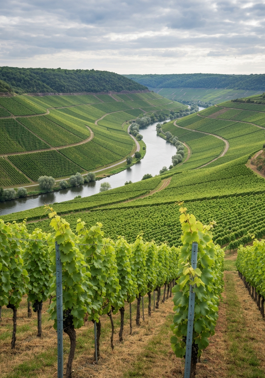 Moselschleife Weinberge Rheinland-Pfalz