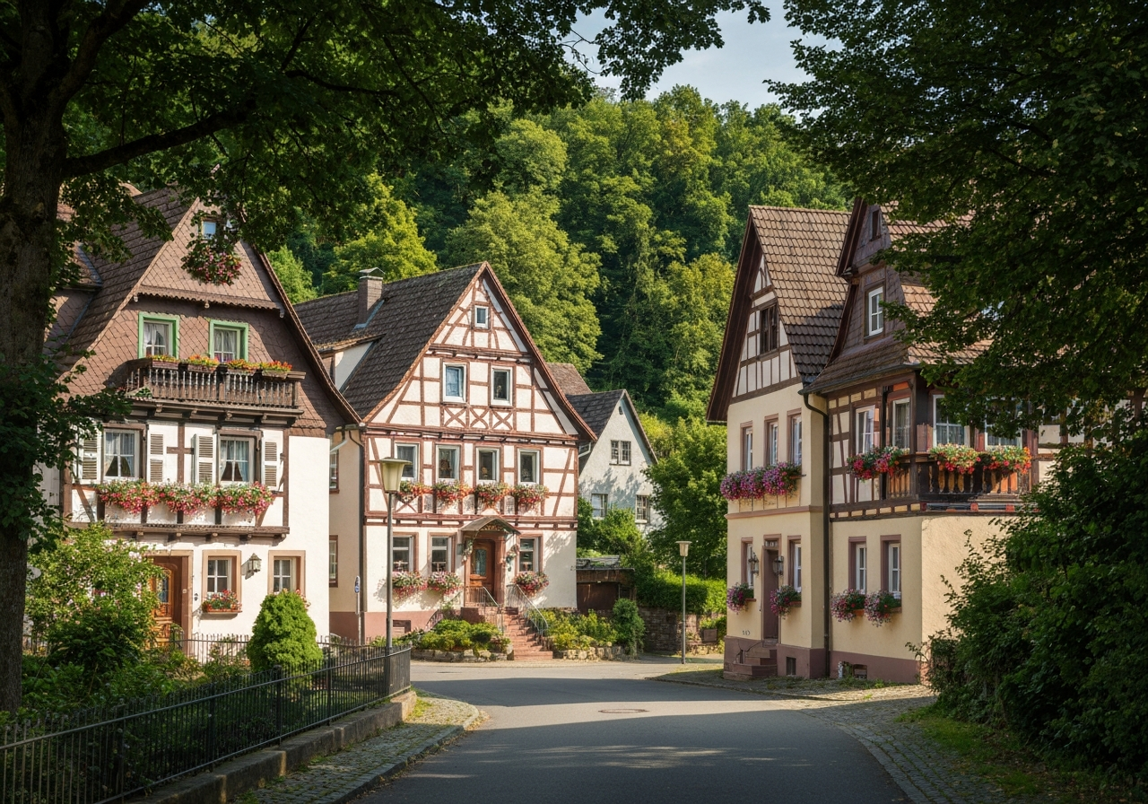 Dorfleben in Borgsum