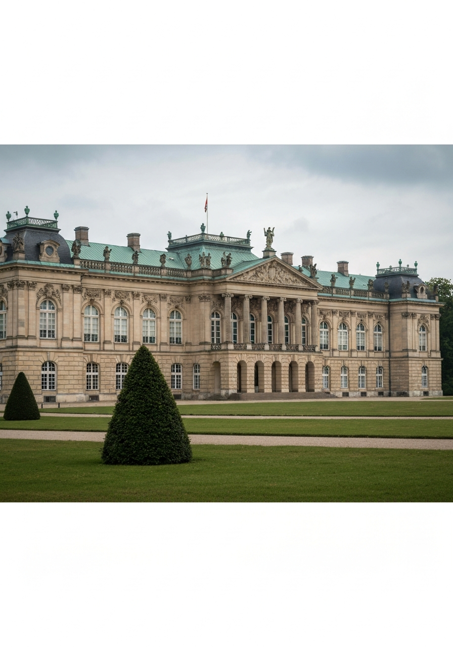 Schloss Sanssouci in Potsdam Brandenburg