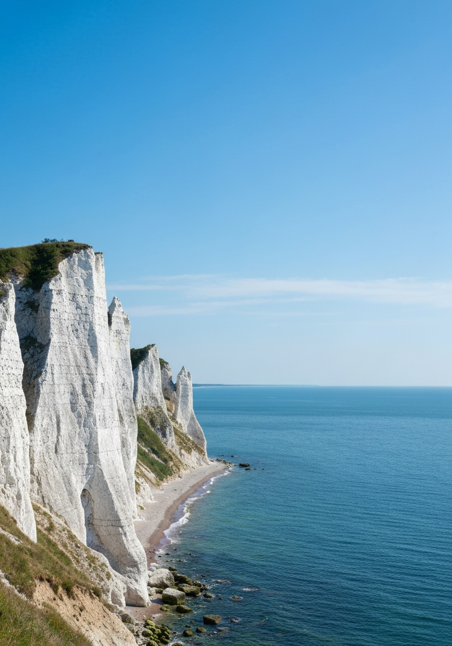 Kreidefelsen auf Rügen in Mecklenburg-Vorpommern