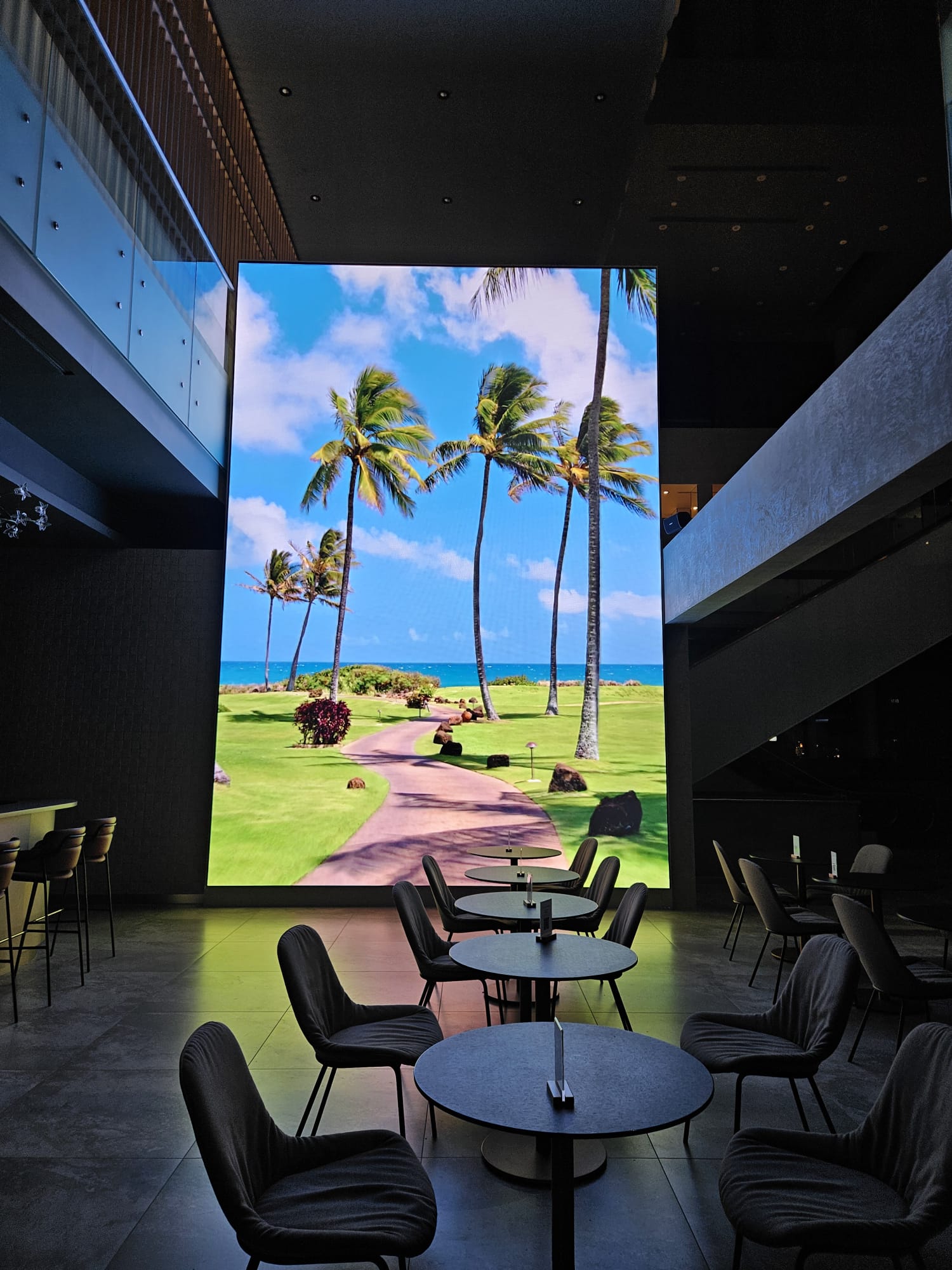 Custom curved LED Video Wall installation for immersive experience