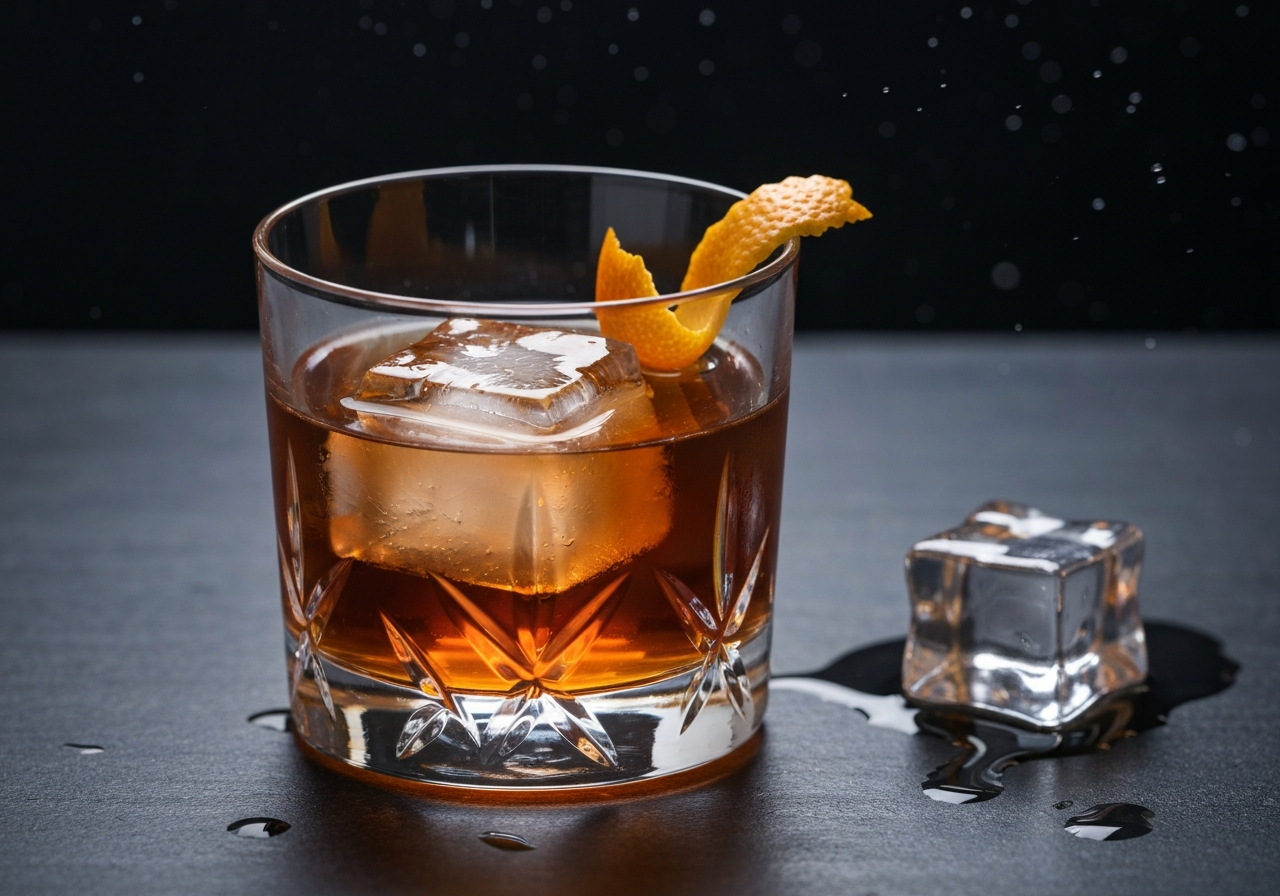Split Old Fashioned Cocktail