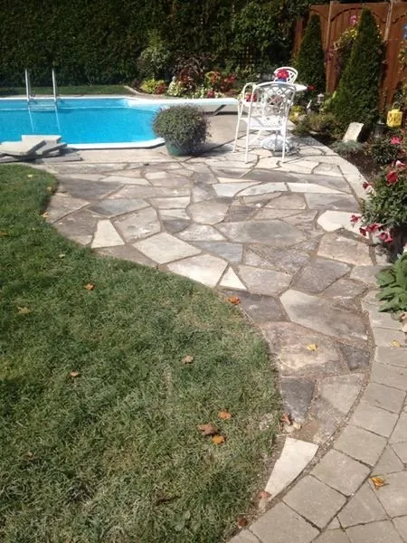 Flagstone Patio