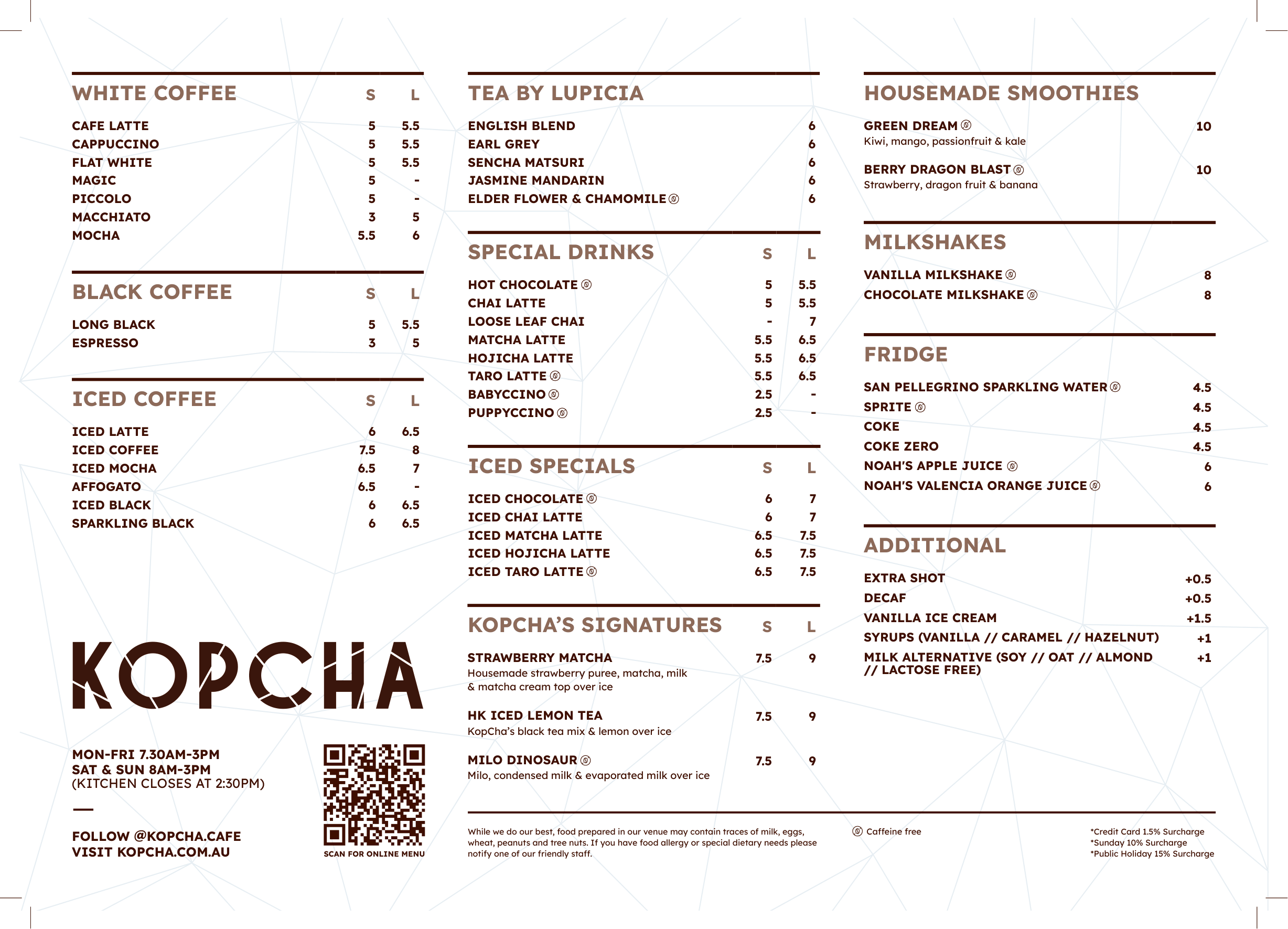 Menu Page 2