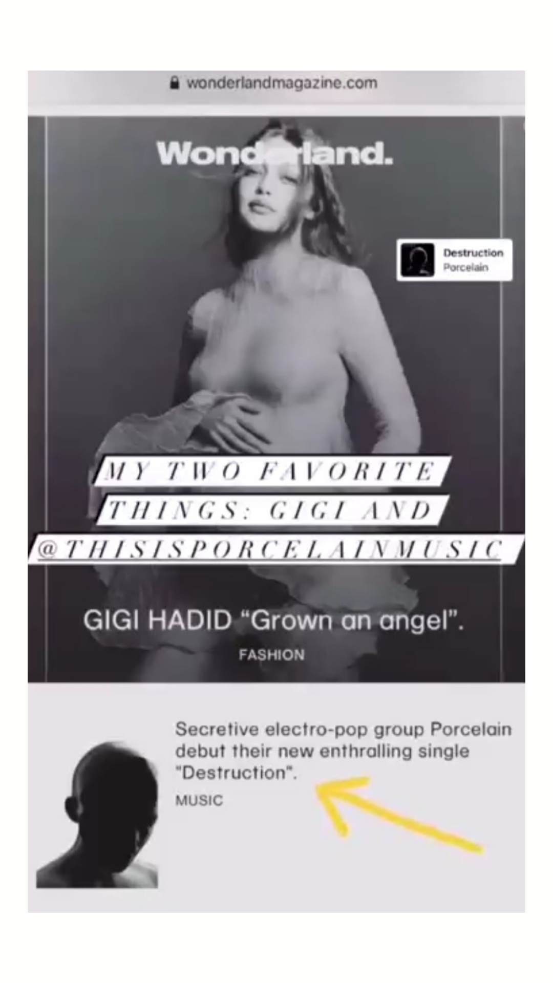 Wonderland Magazine - Gigi Hadid