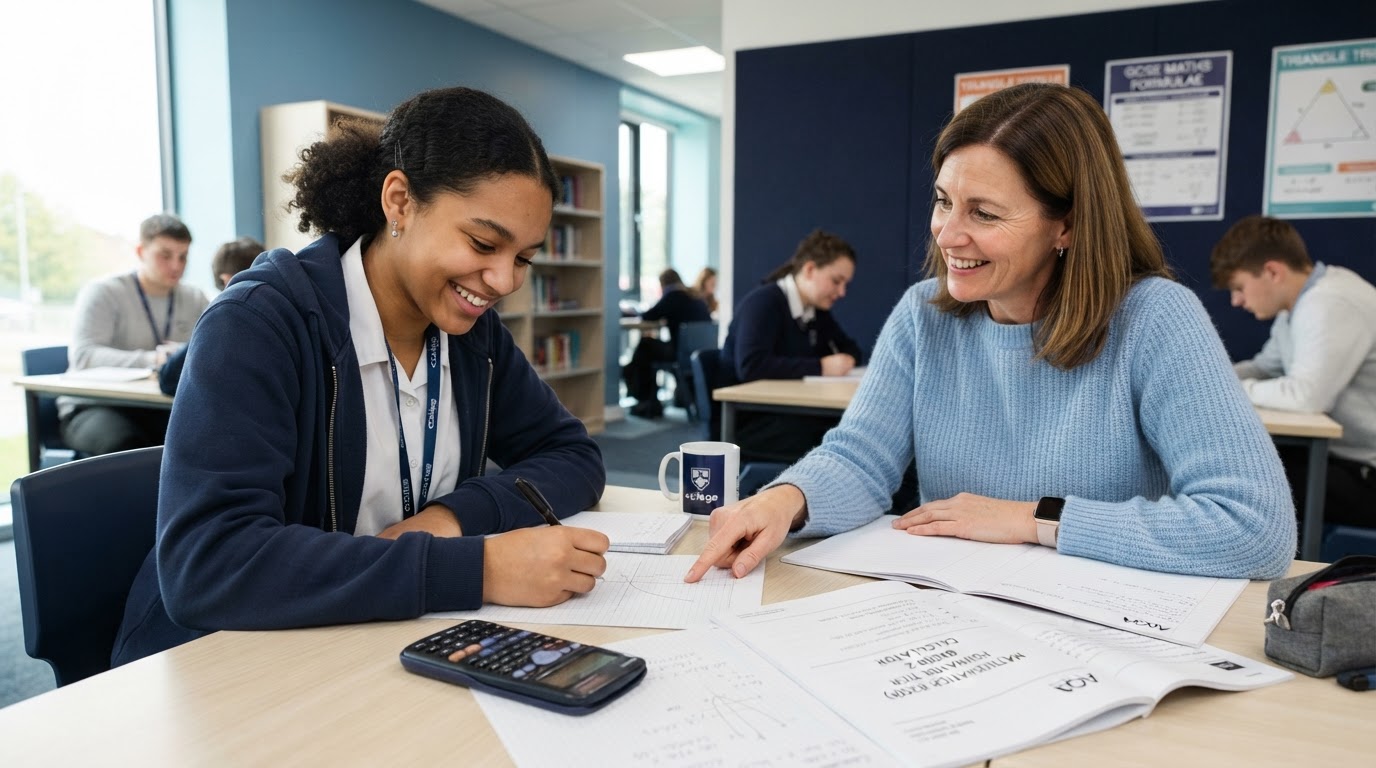 GCSE Maths resit tuition student in Oldham
