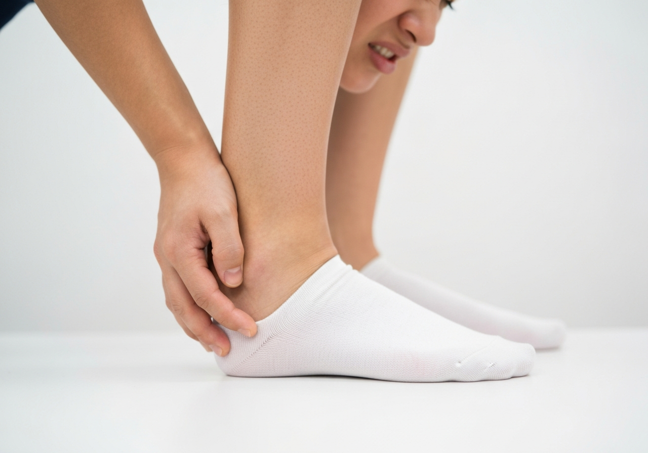 Heel pain from plantar fasciitis — chiropractic treatment at Acacia Chiropractic Clinic Tega Cay
