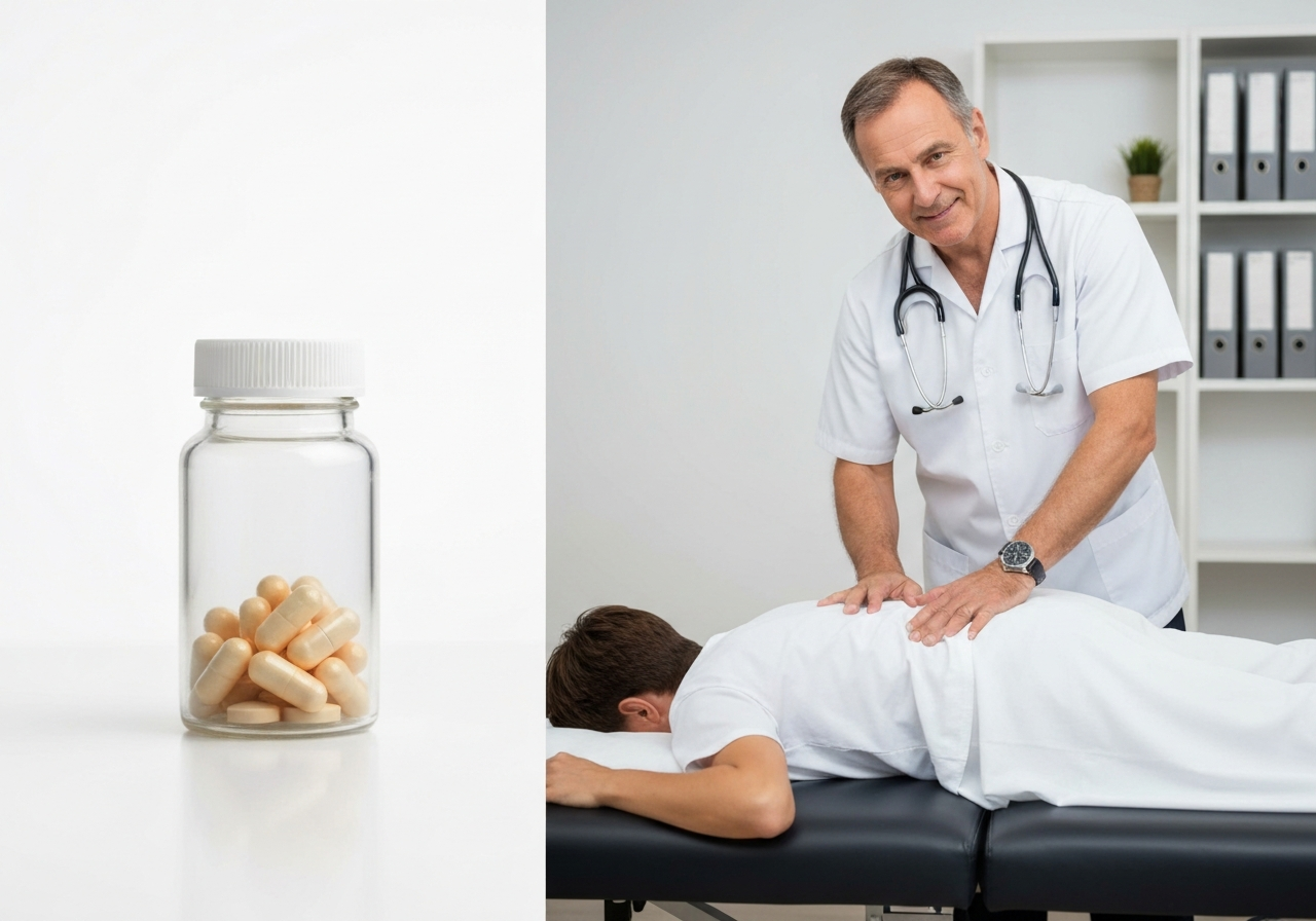 Chiropractic care vs Tylenol for back pain relief at Acacia Chiropractic Clinic Tega Cay