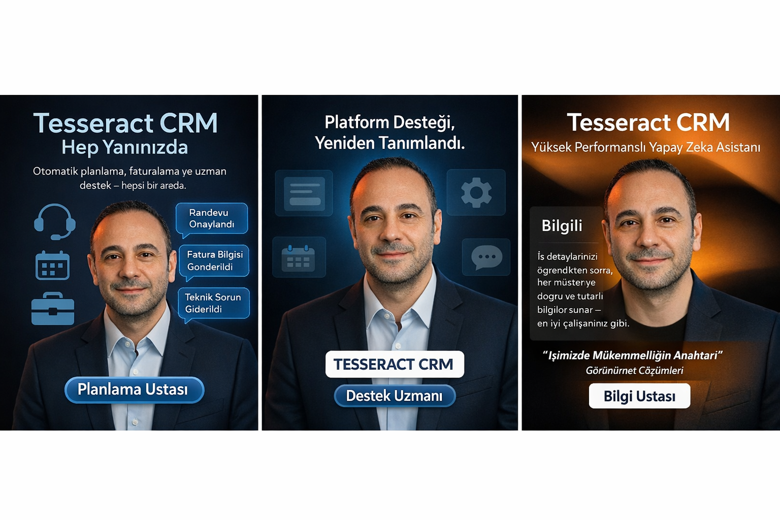 Tesseract CRM AI Assistant Features
