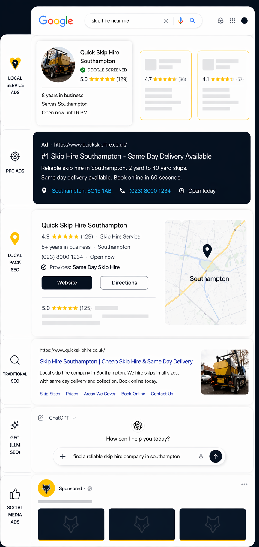Local SEO Analytics and Map Pack