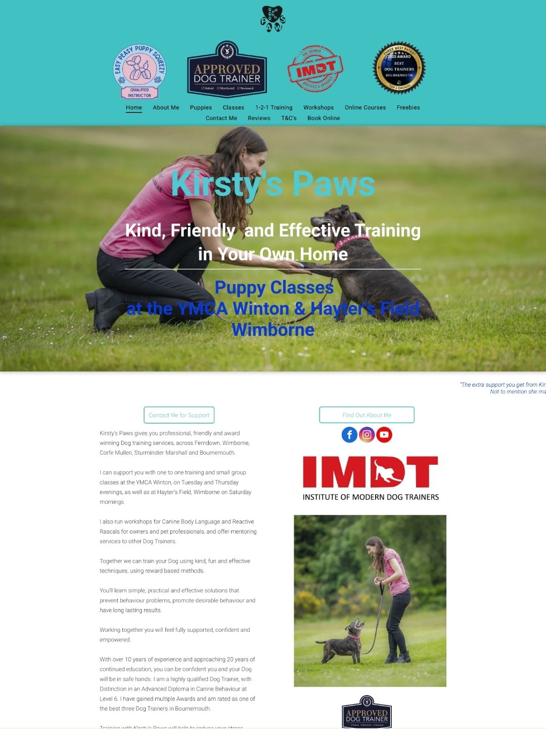 Before Website Redesign