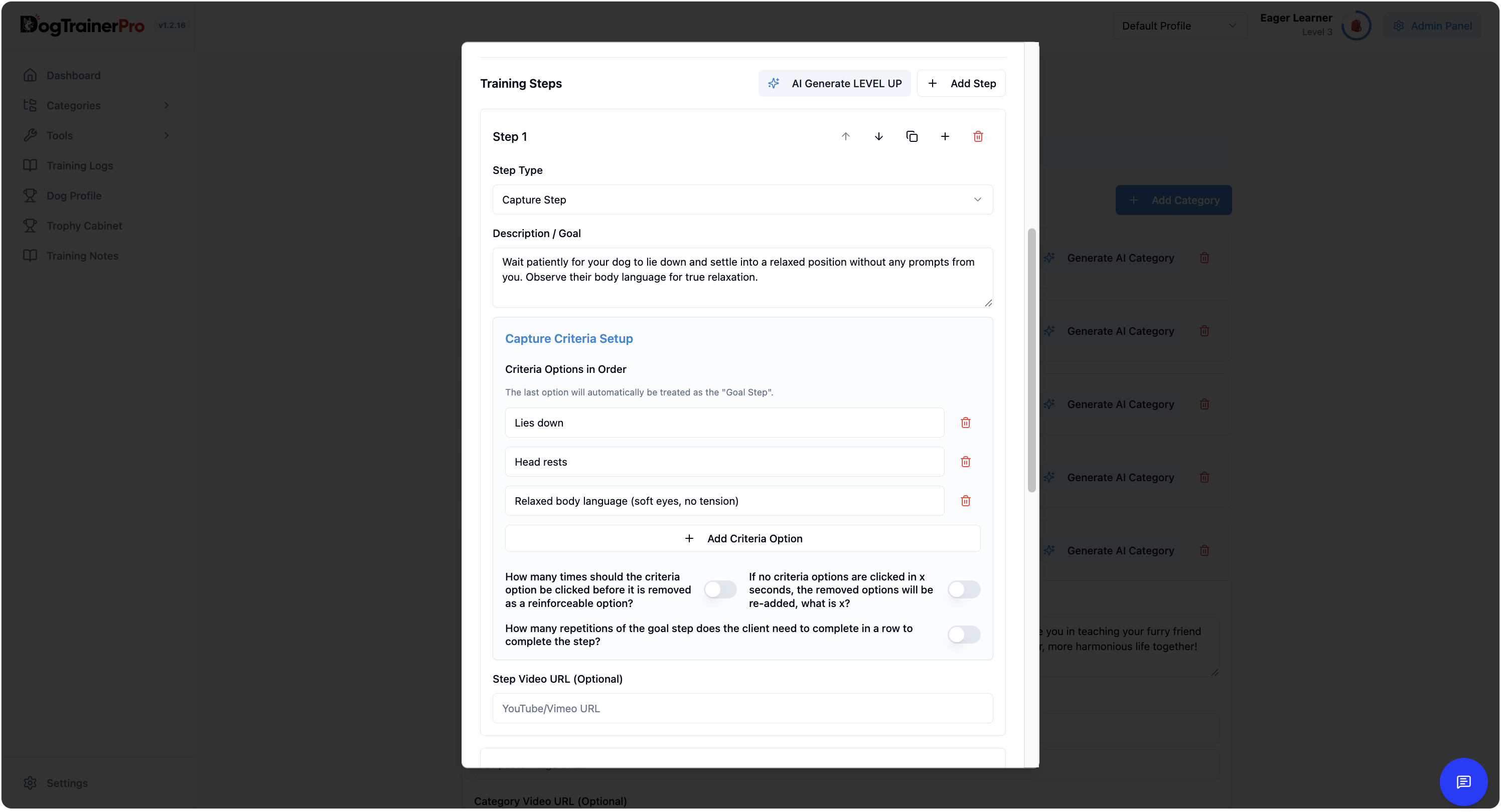Capturing Tasks Example