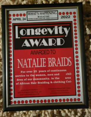 Longevity Award - What's Happening Magazine 2022