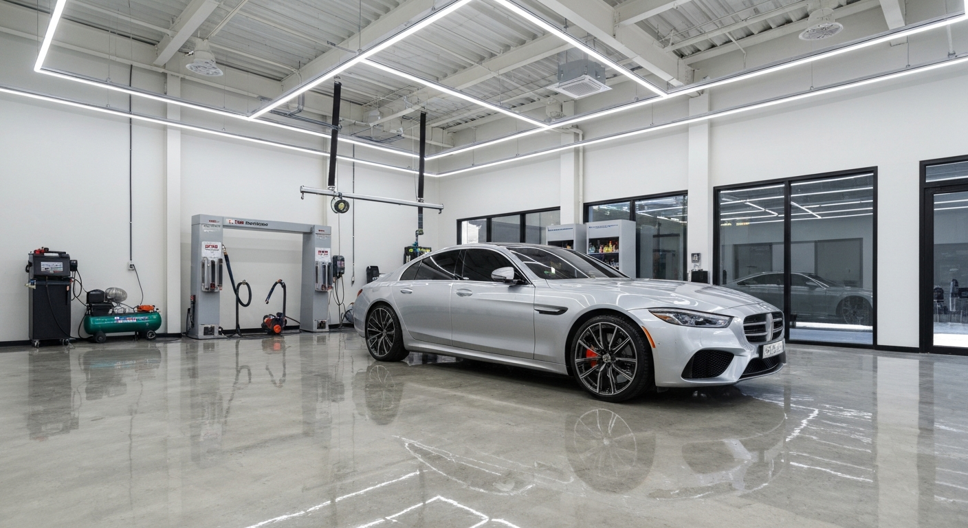 Our modern detailing shop