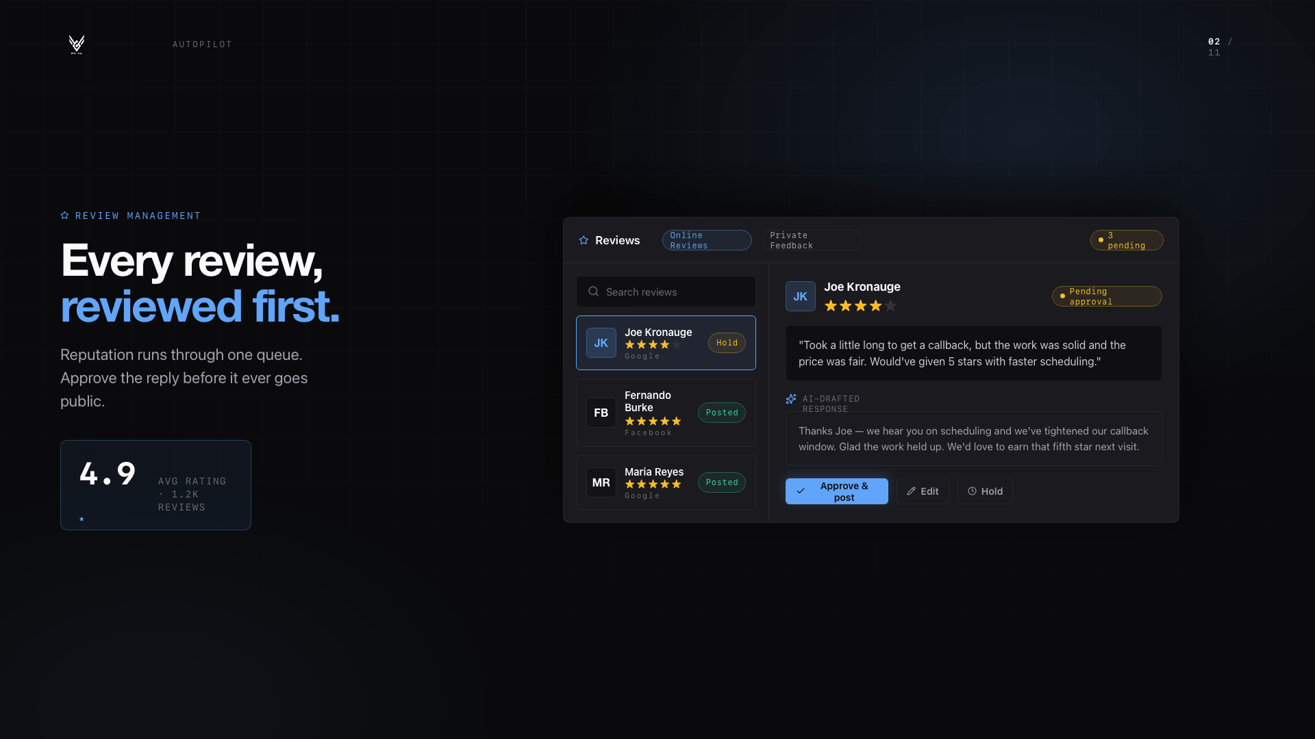 Online Reviews