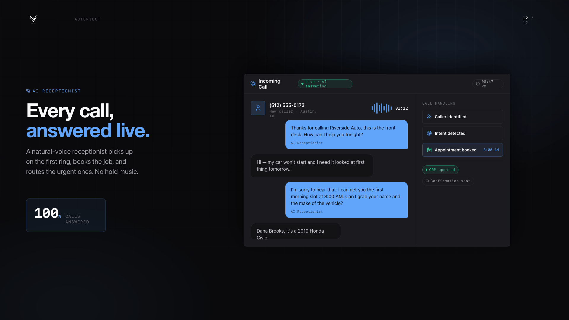 AI Receptionist