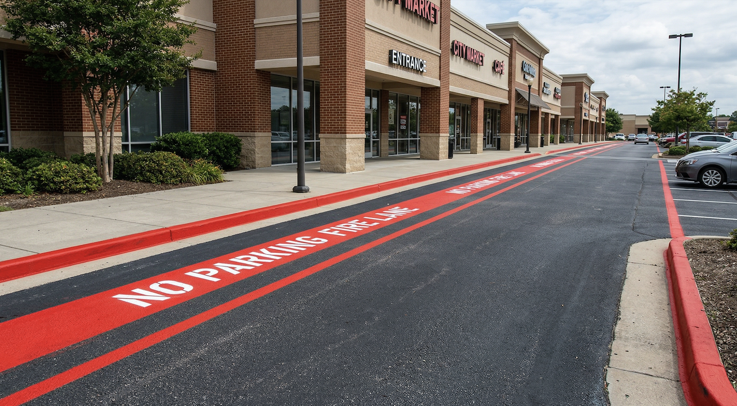 FIRE LANE MARKING