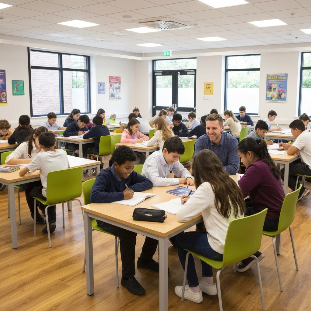 Busy and successful tuition centre