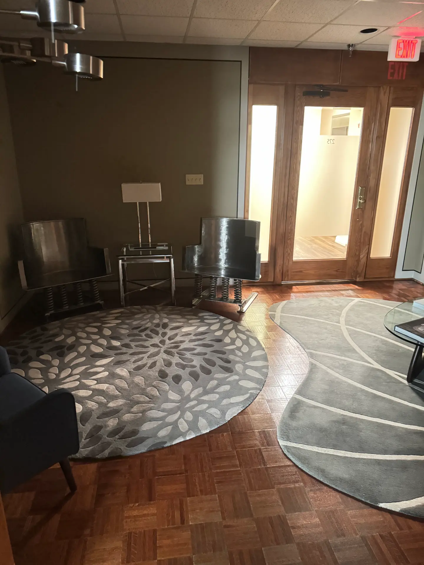 Pristine lobby area