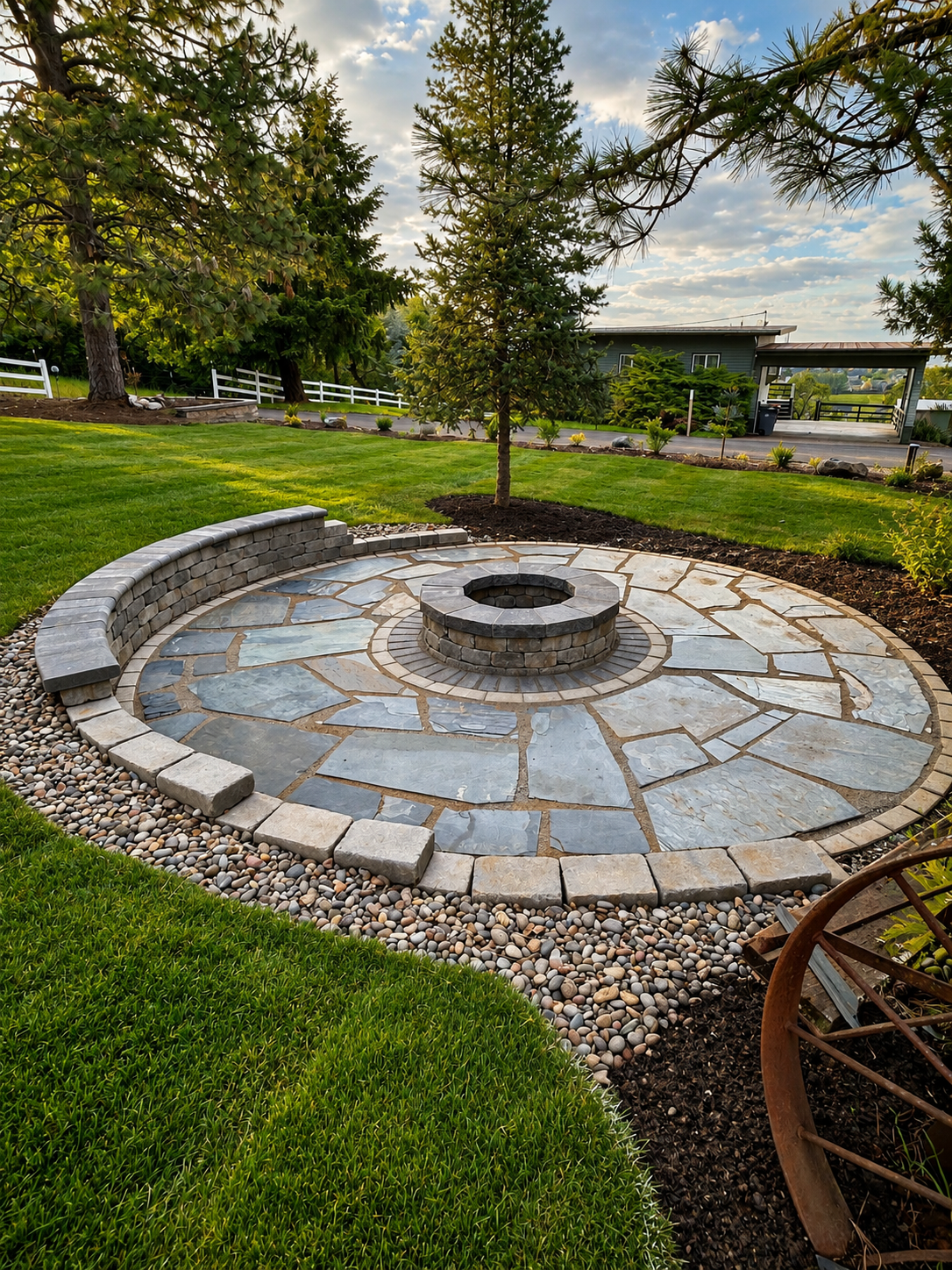 Landscaping project in Washington County