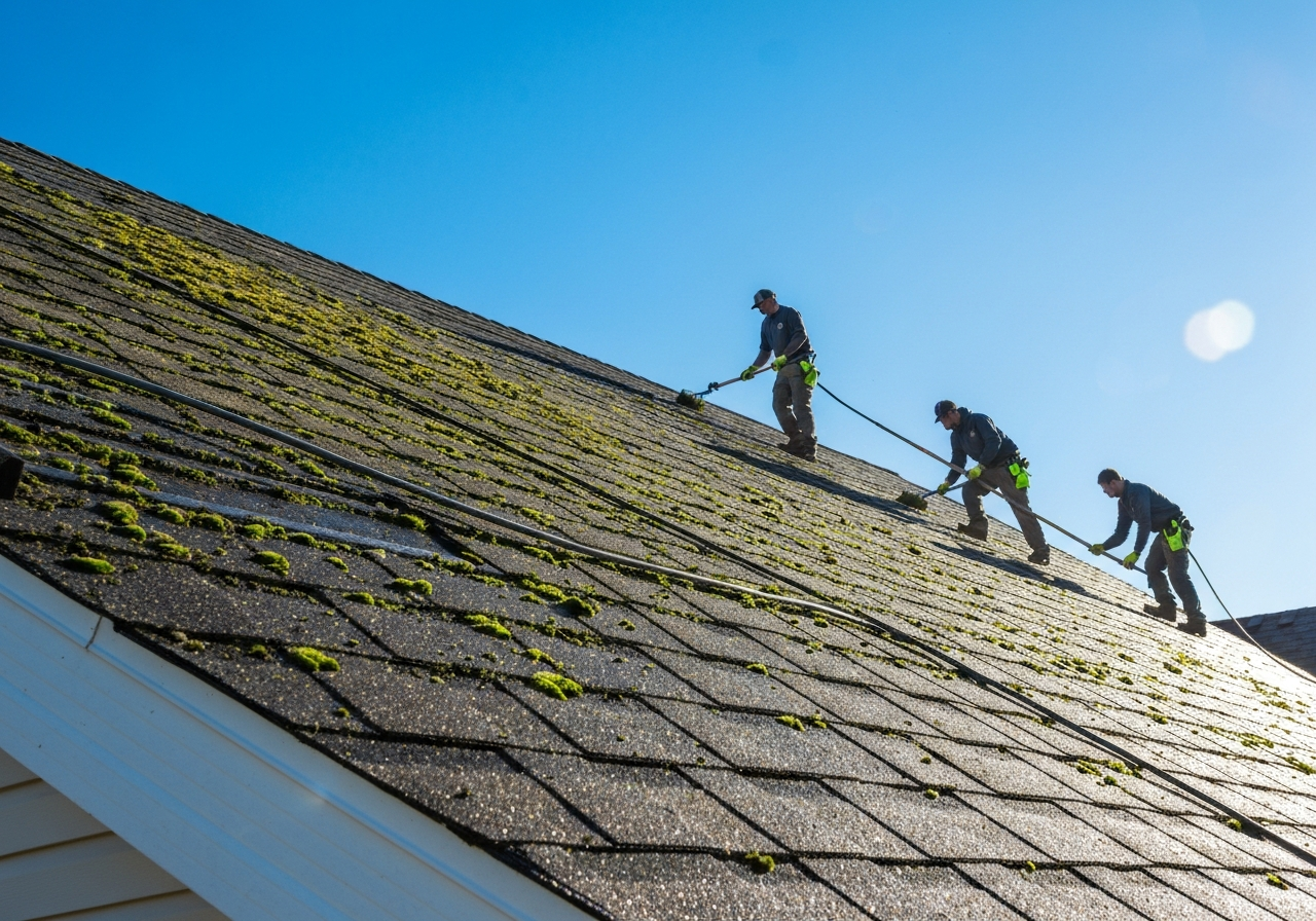 The Dangers of Roof Moss in Alaskan Winters