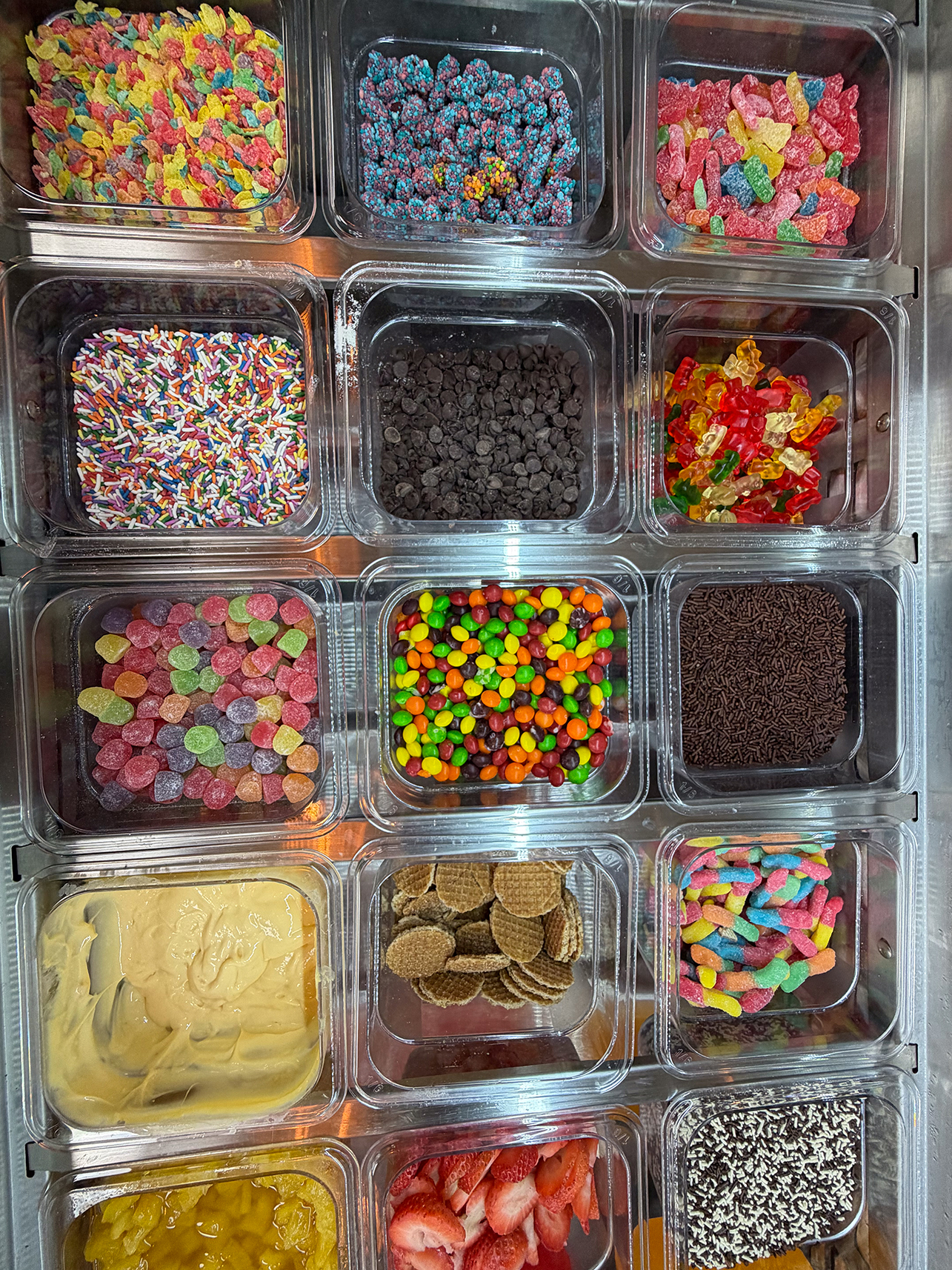 Toppings Selection