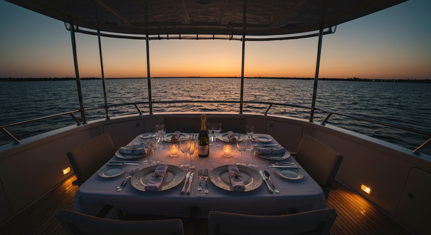 Sunset Yacht Dinner