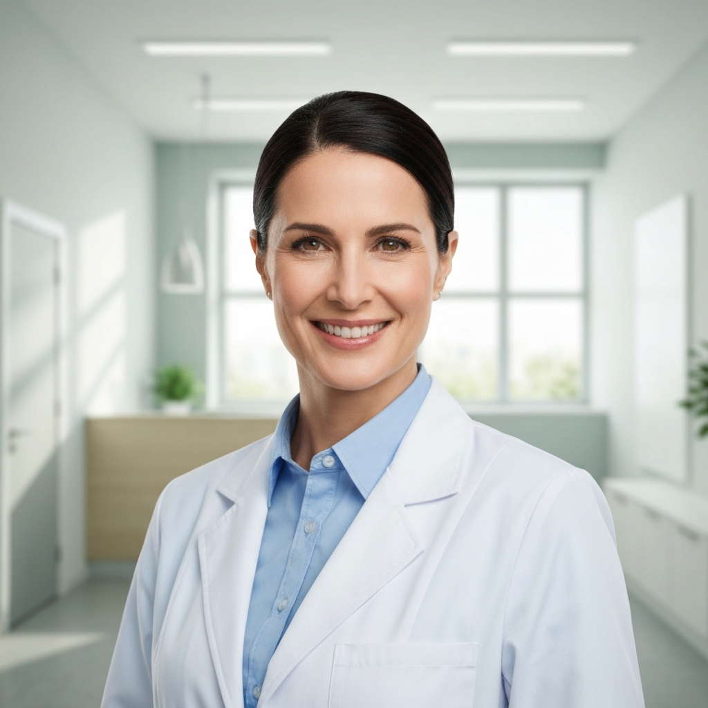 Headshot of Dr. Emily Chen, Clinic Director at Wellness Health Group - Intelligrail AI automation client