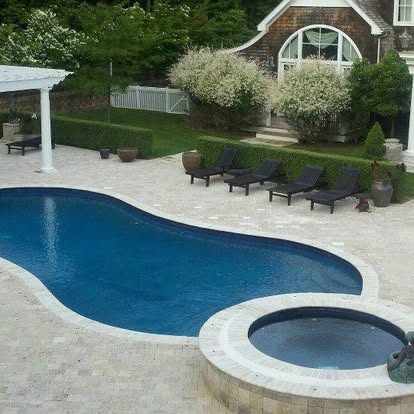 After pool renovation