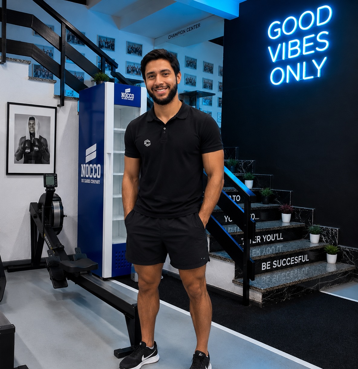 Cesar Robelo, entrenador personal en Champion Center Madrid