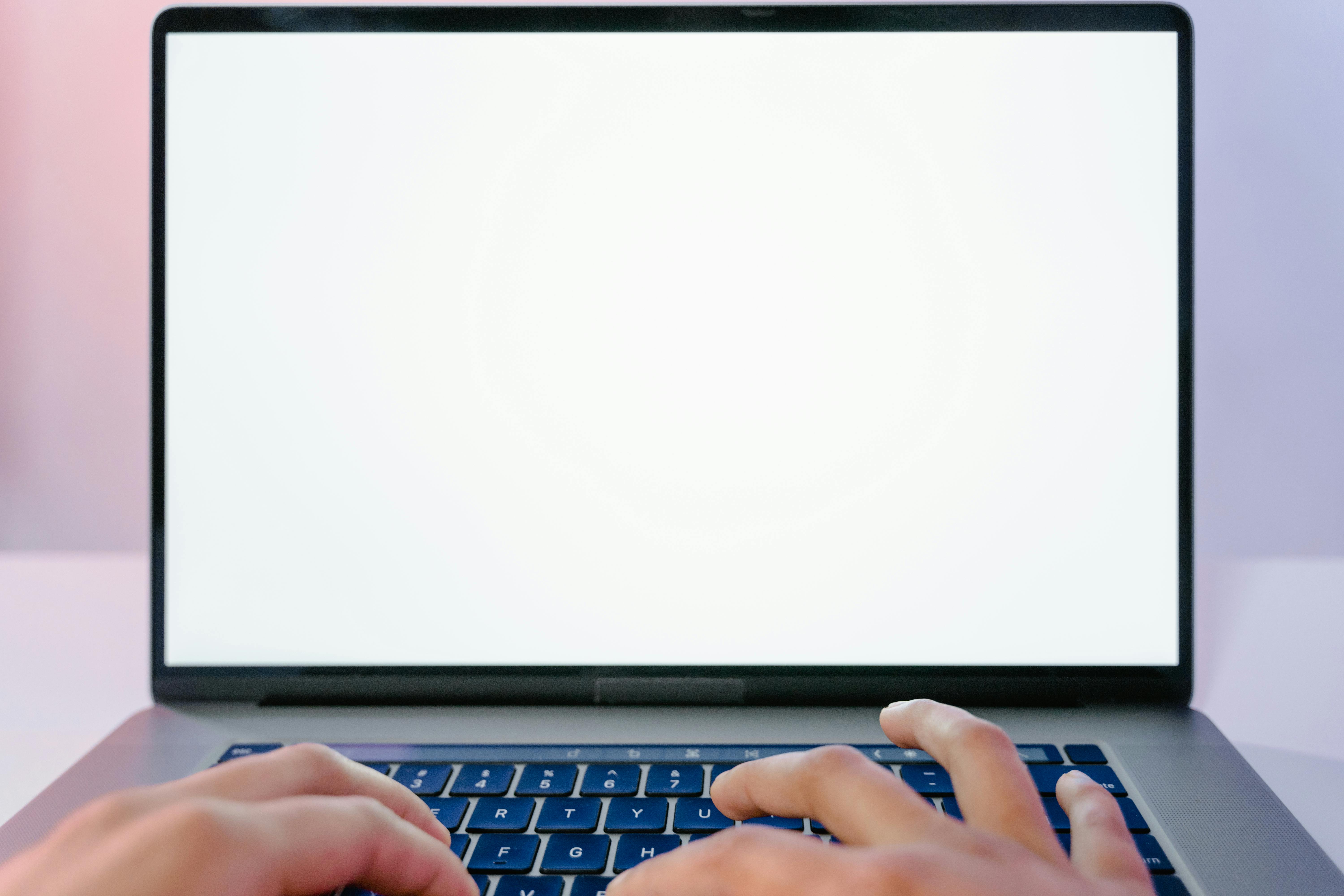 Laptop mockup