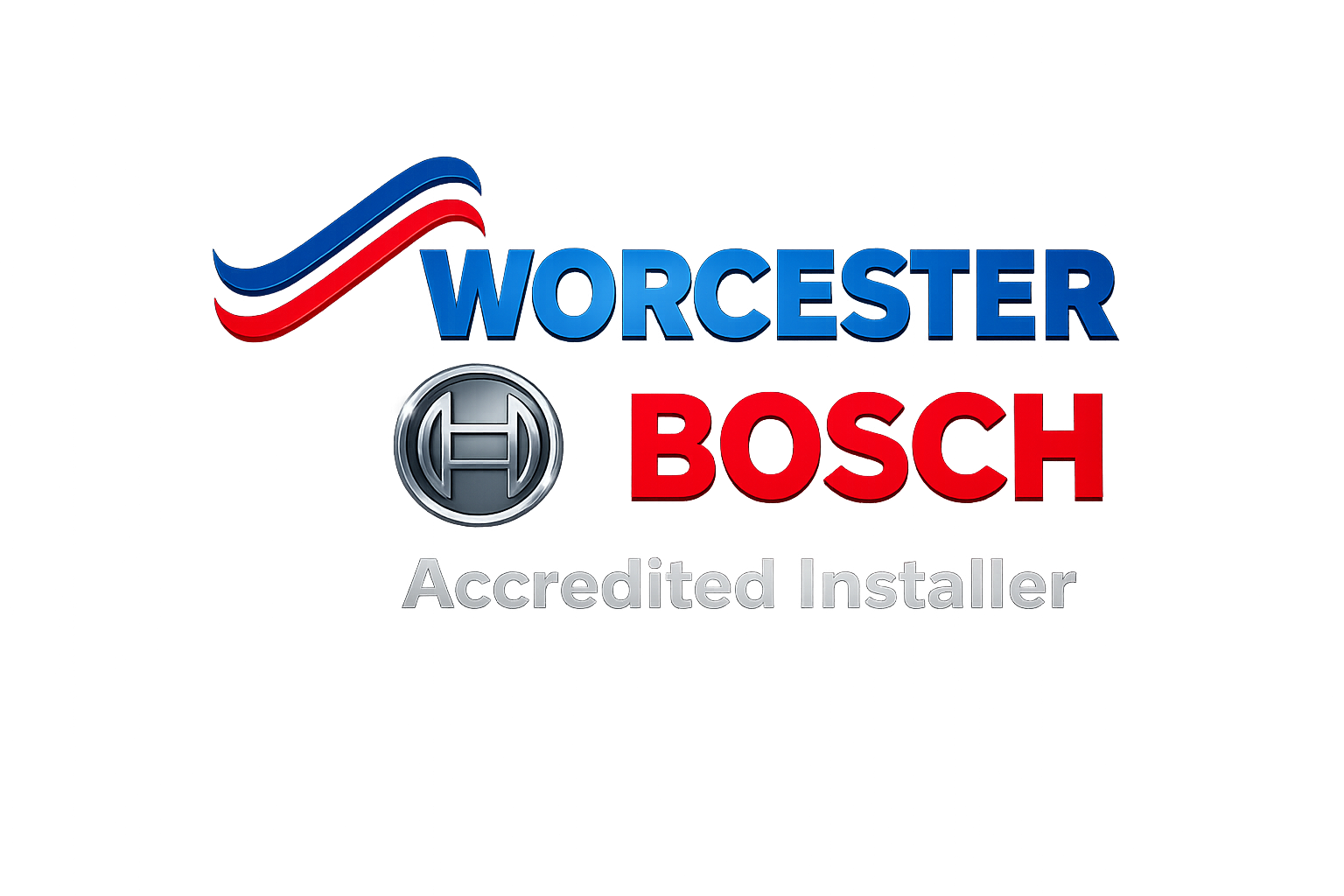 Worcester Bosch Accredited Installer badge - Surrey Heating Services