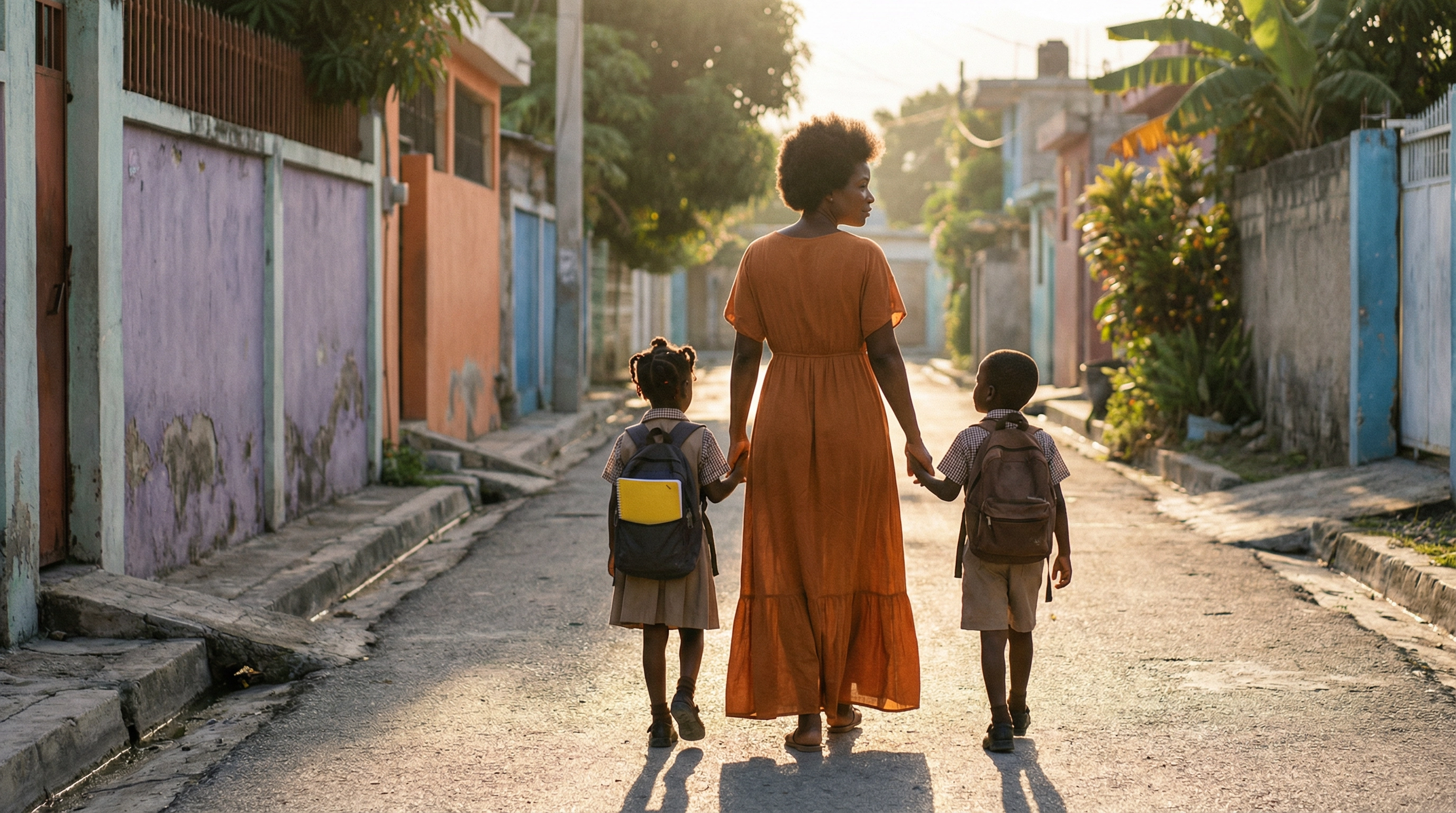 Mère et enfants - Fondation Chanjman