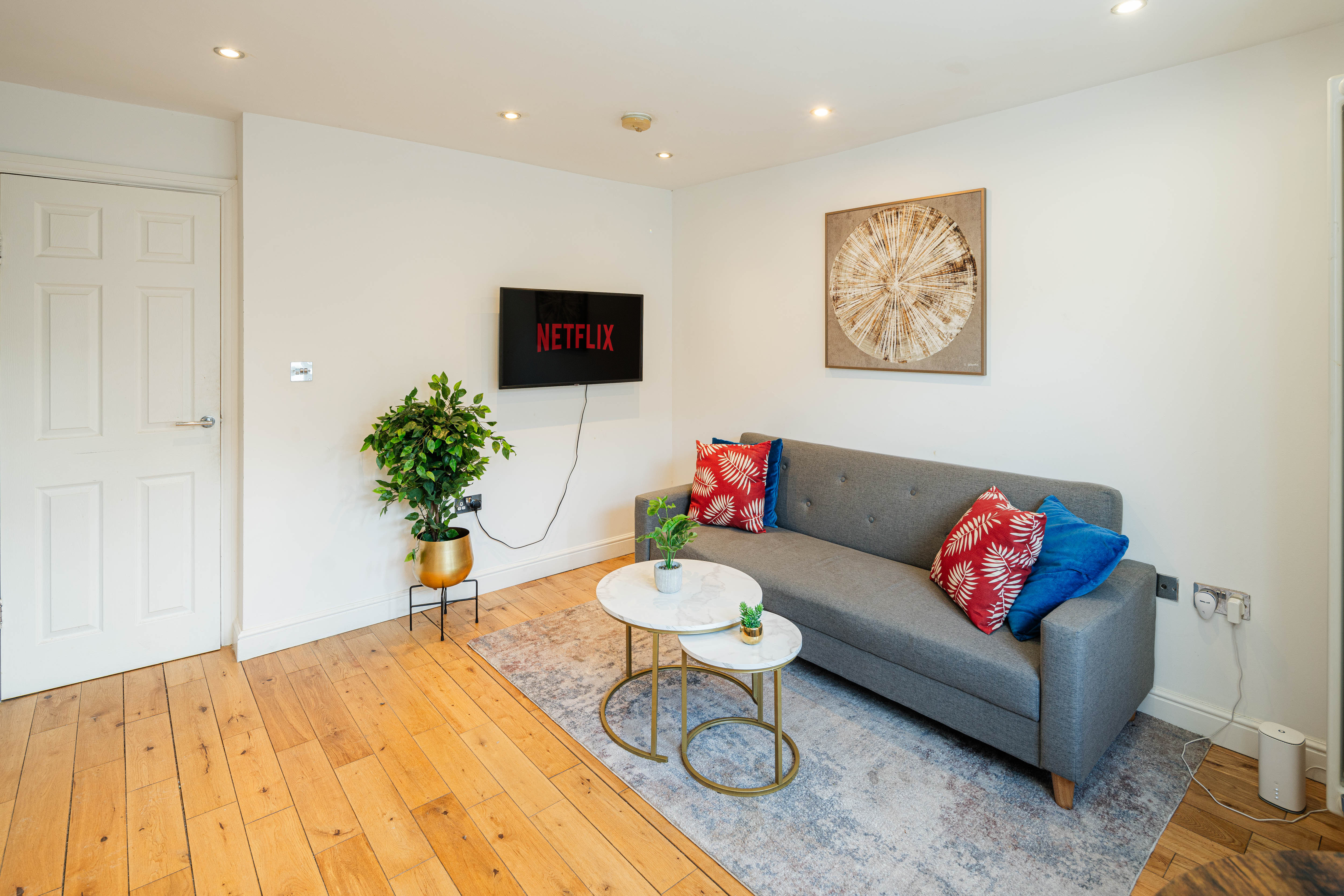 Executive corporate apartment interior