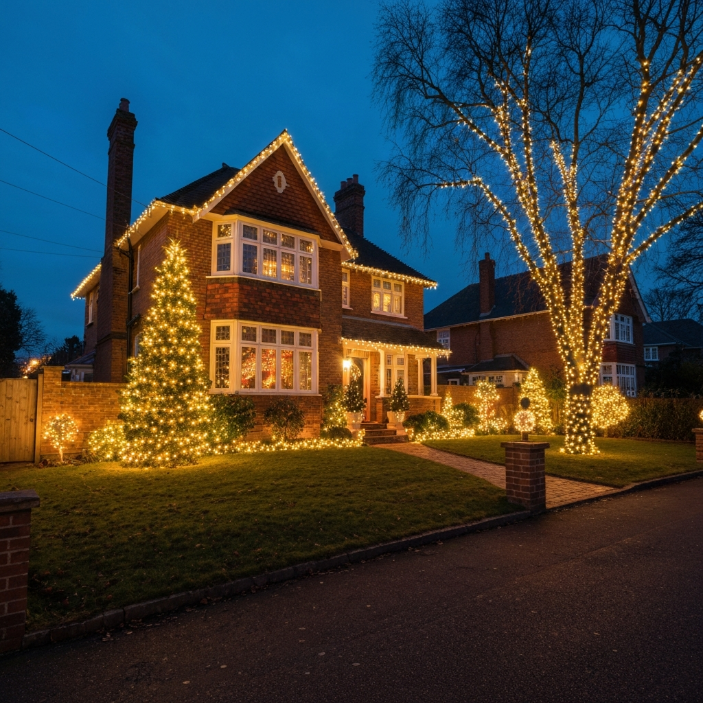 Christmas Light Installation