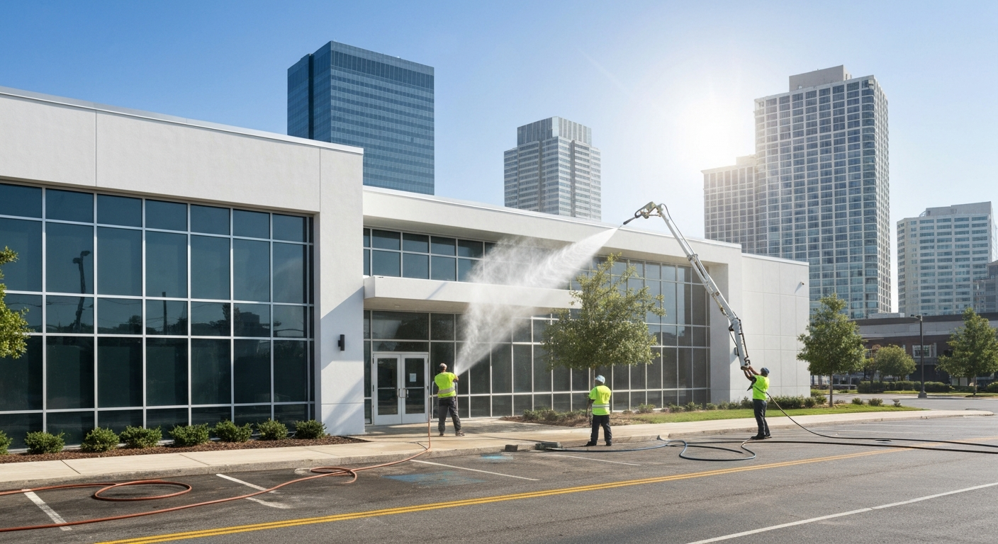 Commercial Exterior Cleaning
