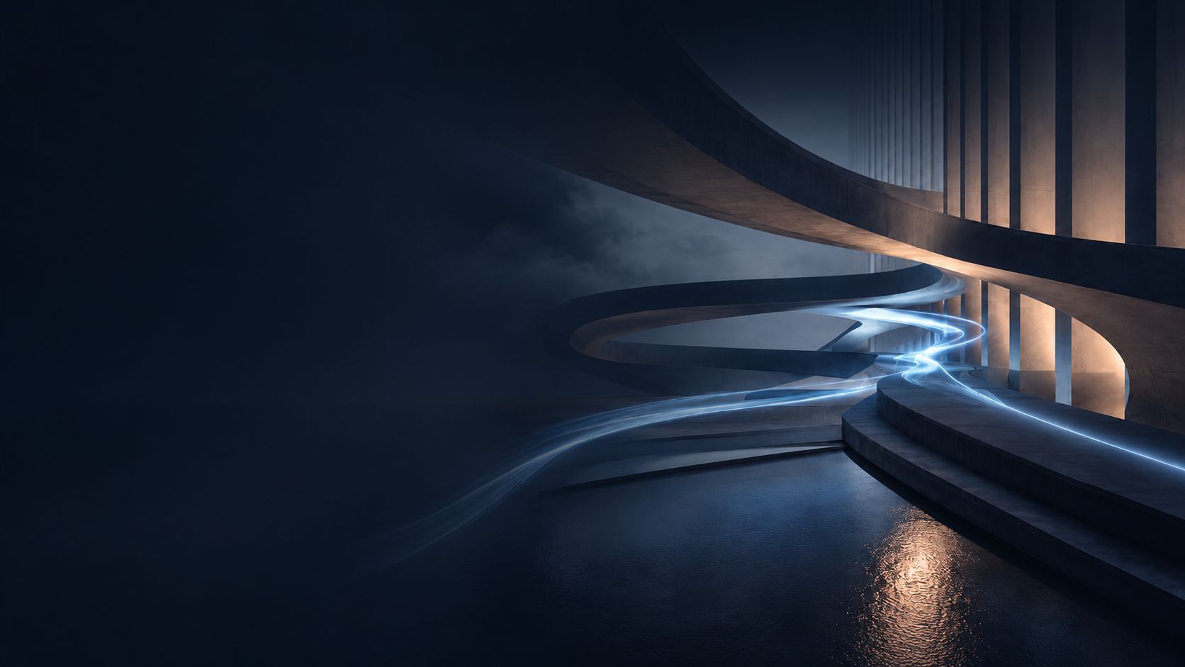 3D Architectural Data Structure Dark