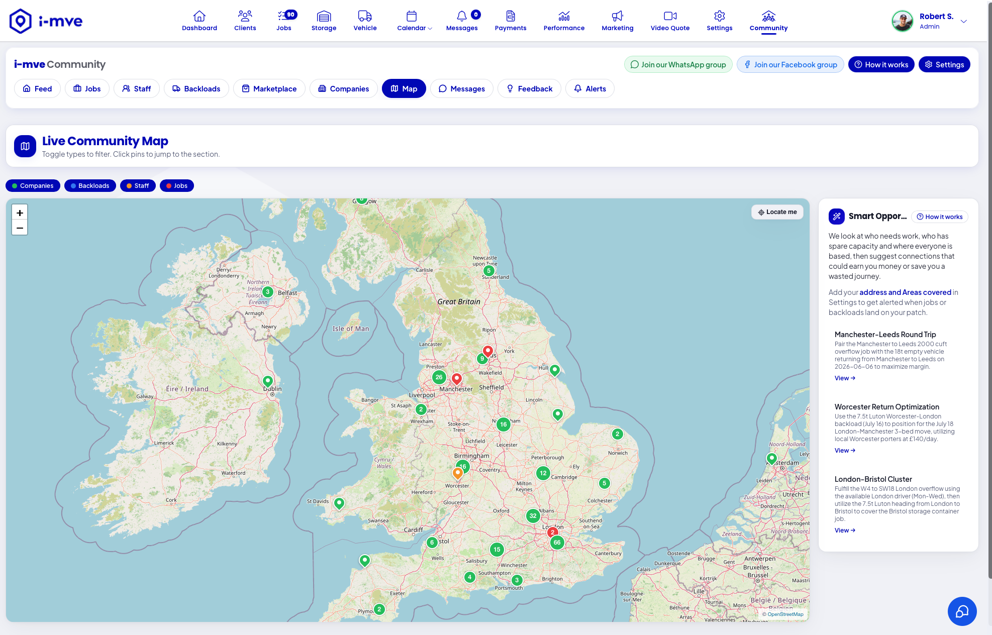 Live Community Map