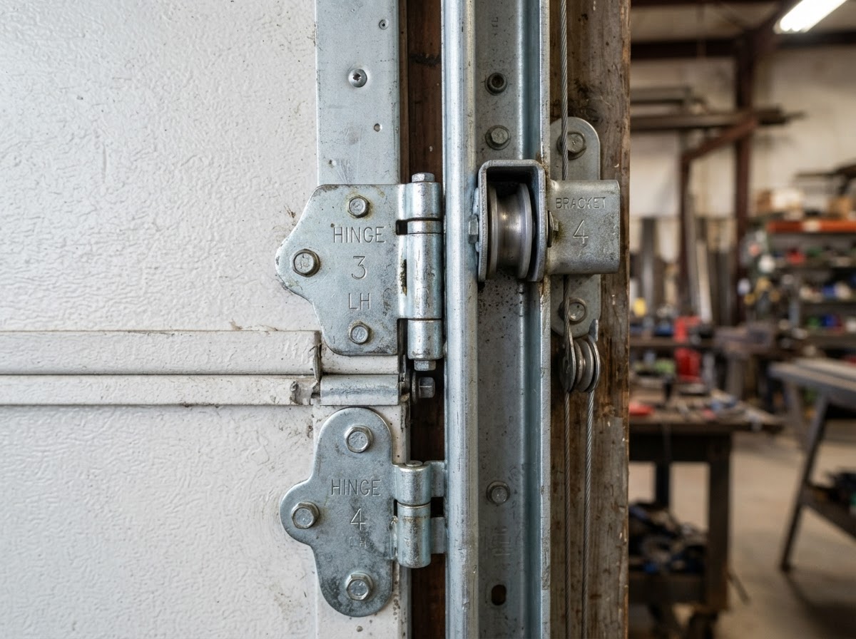 Garage Door Hinge Repair