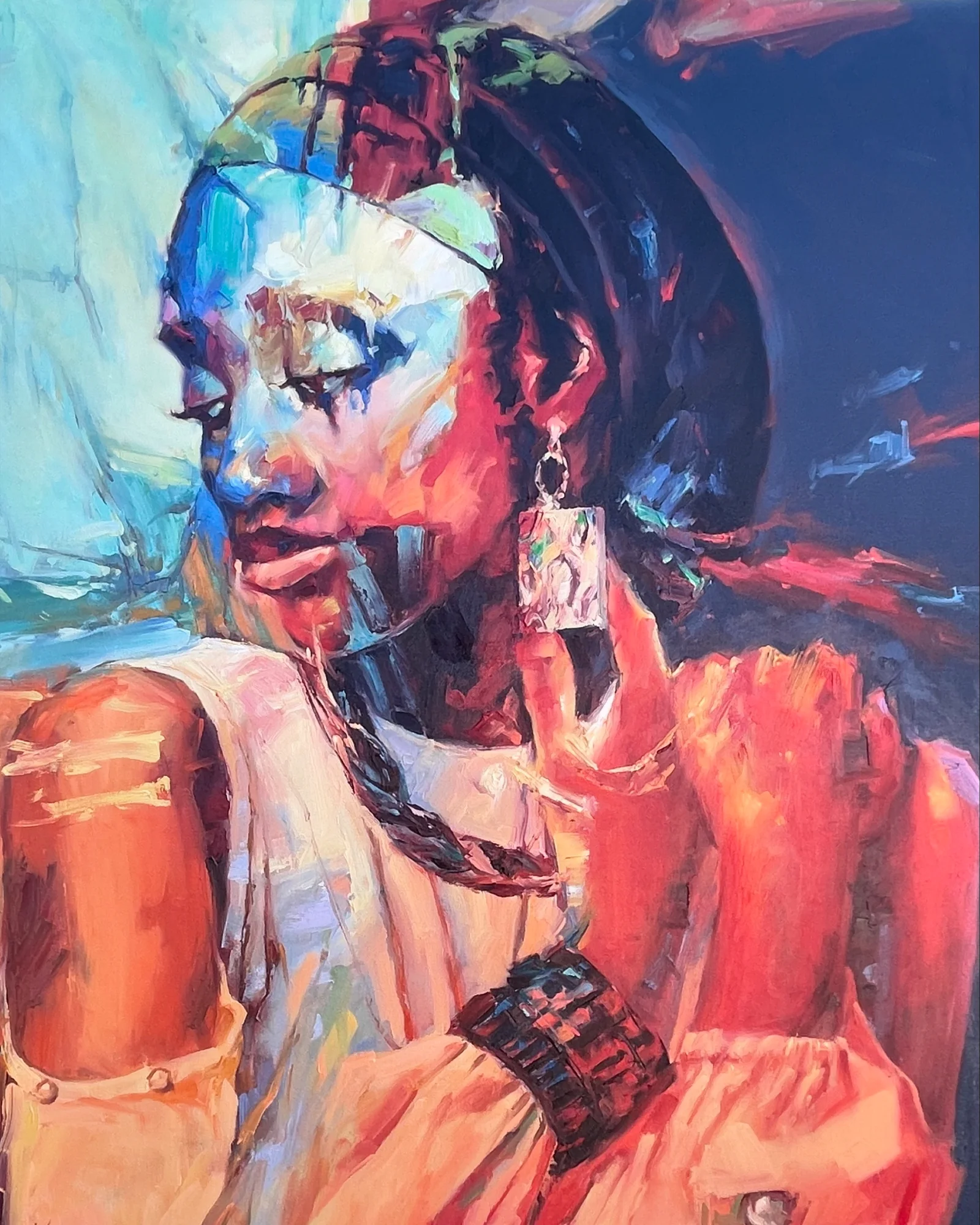 Contemporary Oil Artwork 2