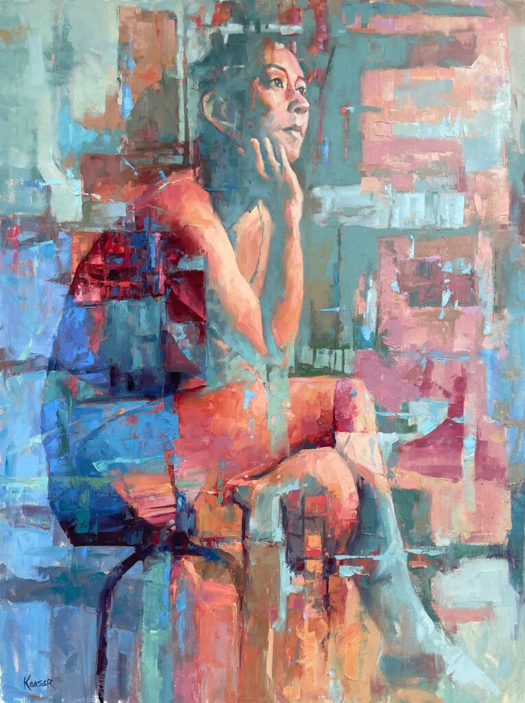 Contemporary Oil Artwork 12